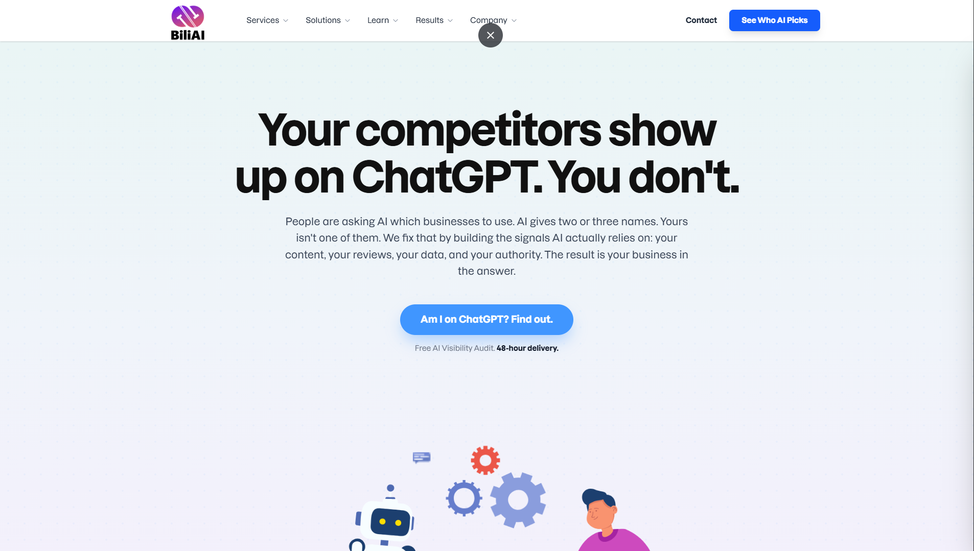BiliAI Platform Mockup